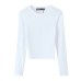 Casual slim fit and slimming long sleeved T-shirt