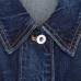 Versatile washed denim jacket