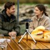 Portable USB Rechargeable Light Bulb Tripod with Waterproof, Ultra-Light Hanging Shade, 3 Modes & 2600mAh Battery