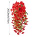 Faux Trumpet Vine Hanging Flower Decor for Garden, and Home Decoration