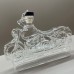 Motorcycle Whiskey Bottle High Borosilicate Glass Craft Beer Bottle Motorcycle Shape Bottle