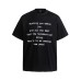 Simple letter print loose men's and women's short sleeves