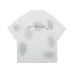 Dirty washing making old letters round neck loose short sleeves