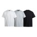 Simple solid color loose half sleeve T