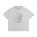 Dog print loose men's and women's short sleeves