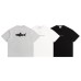 Shark patch embroidered loose men's and women's short sleeves