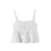 Spicy Girl Style Solid Color Lace Small Tank Top Strap