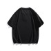 Fake two V-neck short sleeved T-shirts
