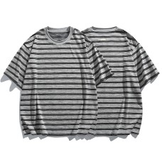 Stripe contrasting short T Stripe contrasting short T