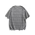 Stripe contrasting short T