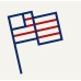 Minimalist American Line Art Tumbler