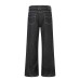 Casual denim micro flared pants