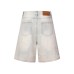 Full printed nail bead hot stamping denim shorts Full printed nail bead hot stamping denim shorts