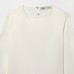 Solid color loose silk texture asymmetrical top