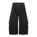 Solid color loose wide leg pants