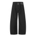 Solid color loose wide leg pants