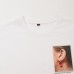 Washed Top Earrings Printed T-shirt