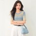 Casual Office Fashion Simple Elegant Slim-Fitting  Women's Top