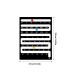 Nordic Style Acrylic Desktop Calendar - Creative Home & Wall Decor for Living Room, Bedroom