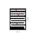 Nordic Style Acrylic Desktop Calendar - Creative Home & Wall Decor for Living Room, Bedroom
