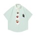 Embroidered Tie Short Sleeve