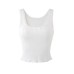 Round Neck sleeveless top T-shirt