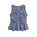 V-neck sleeveless top T-shirt