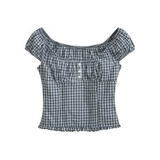 One collar top T-shirt