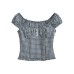 One collar top T-shirt