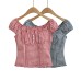 One collar top T-shirt