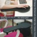 Larger Computer Arm Rest Support with Mouse Barrier and Wrist Pad, Suitable for Most Chair Arms