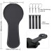 Larger Computer Arm Rest Support with Mouse Barrier and Wrist Pad, Suitable for Most Chair Arms