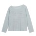 Bear Embellished Letter Print Mesh Overlay Loose Long Sleeve Sun Protection Top Bear Embellished Letter Print Mesh Overlay Loose Long Sleeve Sun Protection Top
