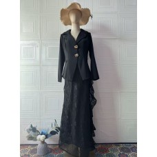 Elegant Soft Fashion Long Sleeve Long Dress Set Autumn Casual Dress Elegant Soft Fashion Long Sleeve Long Dress Set Autumn Casual Dress
