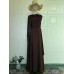 Elegant Fit Dress, Sleeveless Long Dress Formal Occasion, Winter Wear