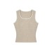 Fitted Slimming Wearable Strap Top Inner Layer Basic Upperwear