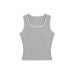 Fitted Slimming Wearable Strap Top Inner Layer Basic Upperwear