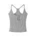 Style Buttoned U-Neck Sleeveless Tank Top Innerwear