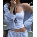 Stretchy Cami Top for Women, Soft and Skin-Friendly, Ideal for Fitness and Casual Wear