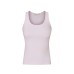Elastic Tank Top with Built-in Pads, Seamless Fit for Workout and Fitness