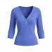 V-neck top for women V-neck top for women
