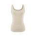 Round neck off shoulder top