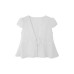 V-Neck Tied Short Sleeve T-Shirt 