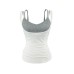 Slim fit camisole two-piece top for women Slim fit camisole two-piece top for women