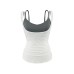 Slim fit camisole two-piece top for women Slim fit camisole two-piece top for women