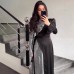 Patched Sequin Spring Long Sleeve Style Elegant Fashion Two-Piece Dress Feel