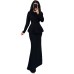 Elegant Long Sleeve Long Dress Set New Arrival Formal Dress Sweet Elegant Long Sleeve Long Dress Set New Arrival Formal Dress Sweet