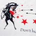 Animal Horse Star Printed Short Sleeve