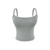 Slim fit round neck top for women