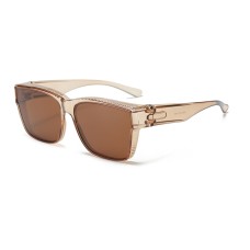 Outdoor driving sunglasses one lens dual-use glasses